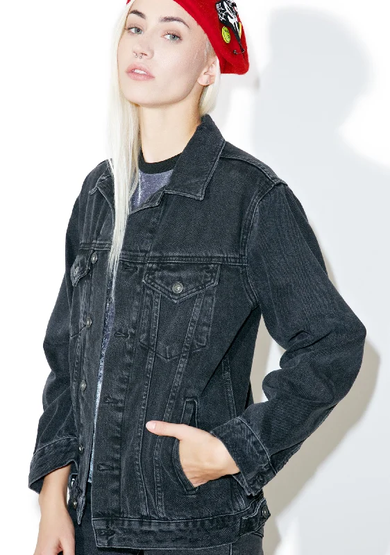 Women's High-Fashion Clothes Budget-Friendly Fashion Skin Denim Jacket