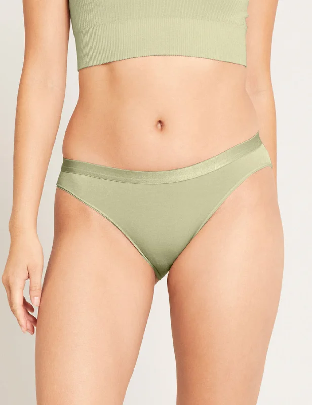 Women's Clothing For Holiday Travel Fashion Frontiers LYOLYTE Hipster Bikini - Sage