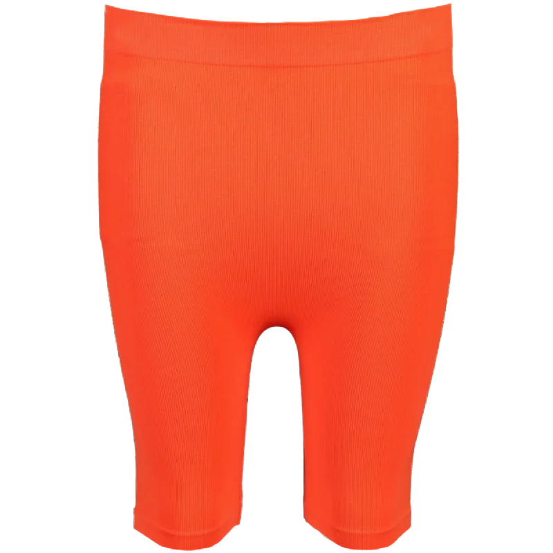 Stylish Women's Outerwear Apparel Limited Time Offers Seamless Orange Tights