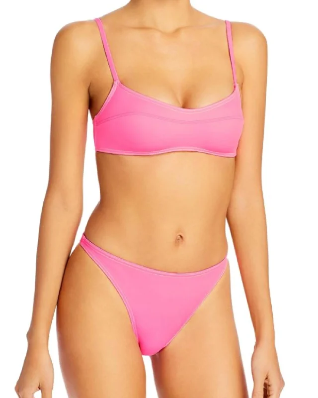 Women's Seasonal Wardrobe Clothing Limited Stock, Big Sale The Elsa Bottom In Malibu Pink