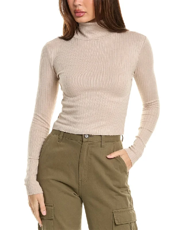 Women's Everyday Attire Spring Fashion Socialite Knit Turtleneck Sweater