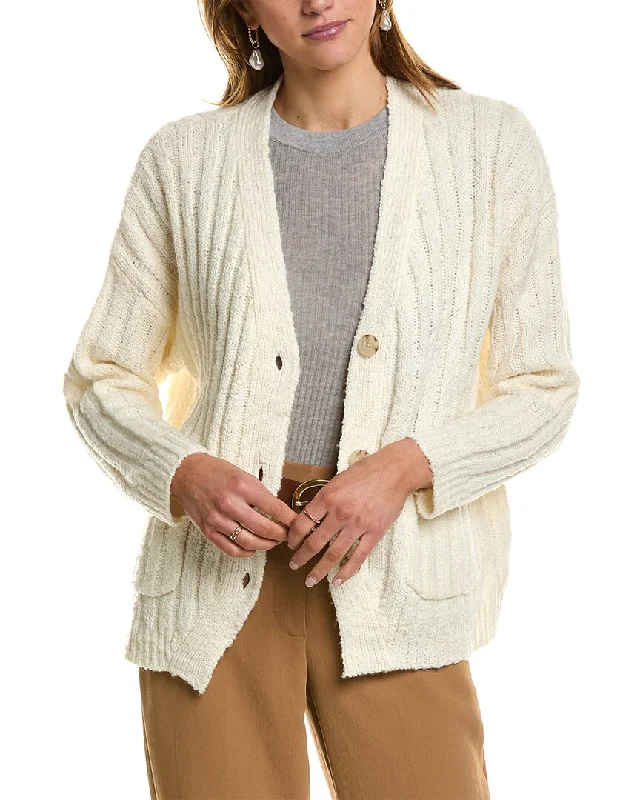 Women's Clothes For Work New Styles Just In Reiss Annie Relaxed Wool-Blend Cardigan