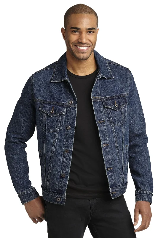 Flash Sale On Stylish Outfits – Hurry Before It's Gone Port Authority Denim Jacket. J7620