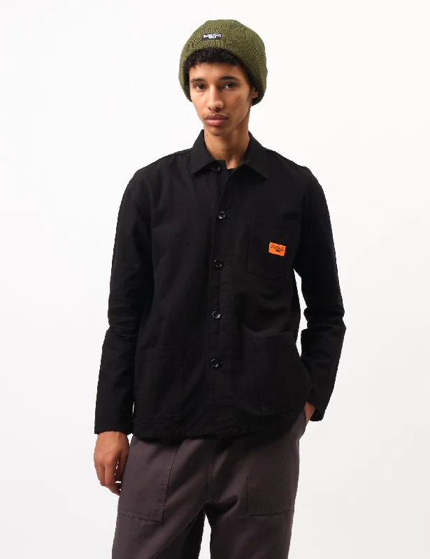 Unmissable Discounts On The Latest Fashion Trends Service Works Canvas Coverall Jacket - Black