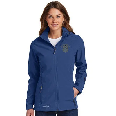 Women's Casual Clothing For Lounging Eddie Bauer Ladies' Hooded Soft Shell Parka