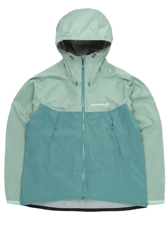 Women's Vintage Clothes Montbell Women's Thunder Pass Jacket - Light Blue