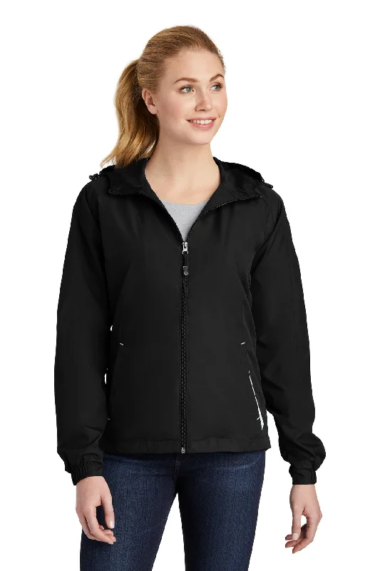 Best-Selling Fashion At Unbeatable Sale Prices Sport-Tek Ladies Colorblock Hooded Raglan Jacket. LST76