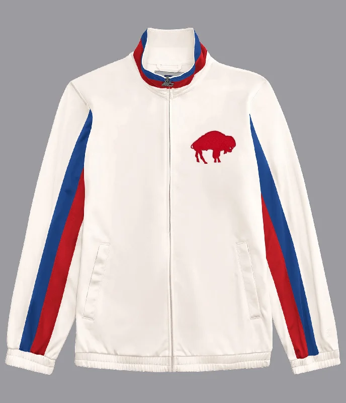 Vintage-Inspired Women's Apparel Buffalo Bills Rebound Track Jacket