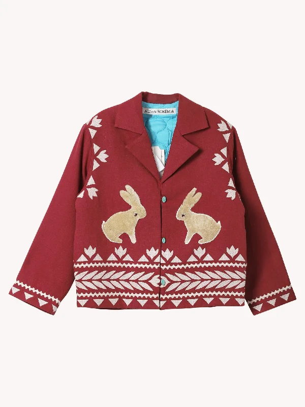 Women's Apparel WESTERN PLUM HARE JACKET