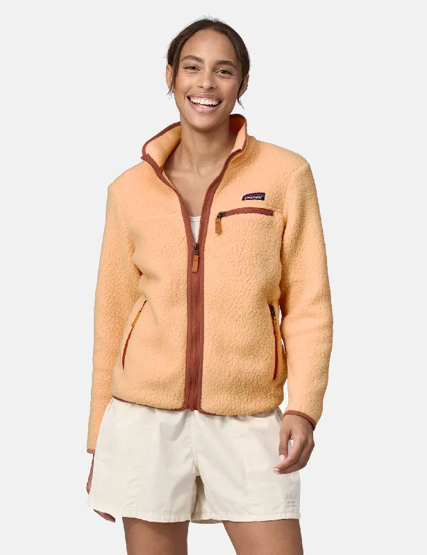 Women's Travel Apparel Patagonia Women's Retro Pile Jacket - Sandy Melon