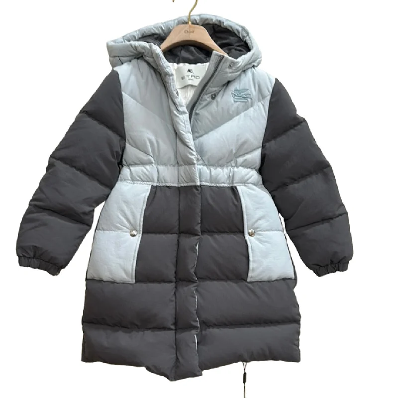 Women's Activewear Apparel ETRO Milano Kids Girl Puffer Winter Coat - 6Y