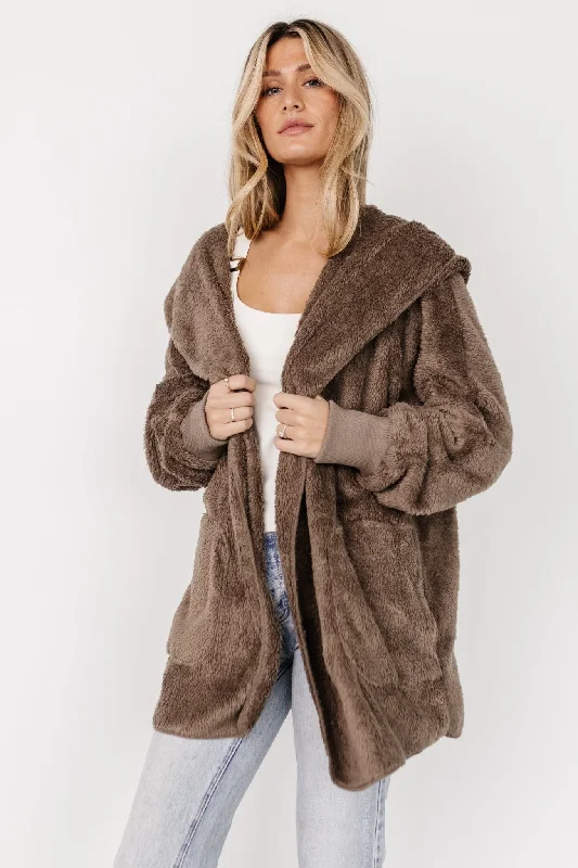 Women's Everyday Clothes Melrose Teddy Jacket | Brown