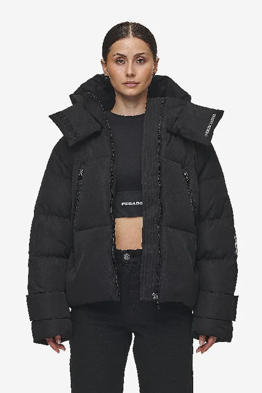 Women's Formal Clothes Fira Oversized Puffer Jacket Black