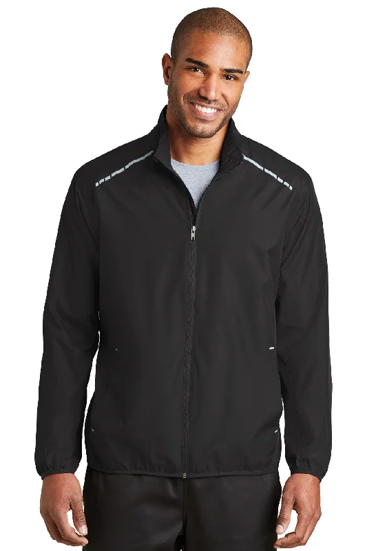 Stylish Women's Outerwear Apparel Port Authority Zephyr Reflective Hit Full-Zip Jacket. J345