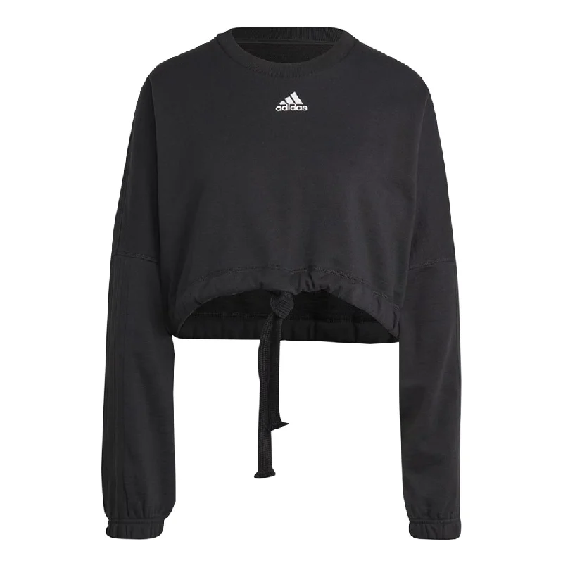 Stylish Outerwear Clothing For Women adidas - Women's Dance Crop Versatile Sweatshirt (IC6624)