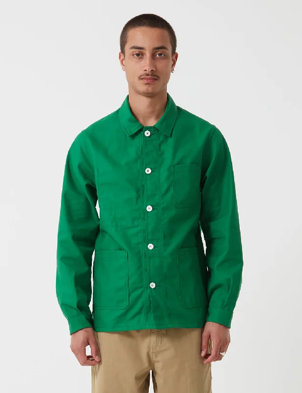 Seasonal Clearance Sale – Big Savings On Trendy Looks Le Laboureur Work Jacket (Polycotton Twill) - Meadow Green