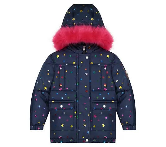 Women's Travel Garments Girls Star Sprinkled Nordic Coat