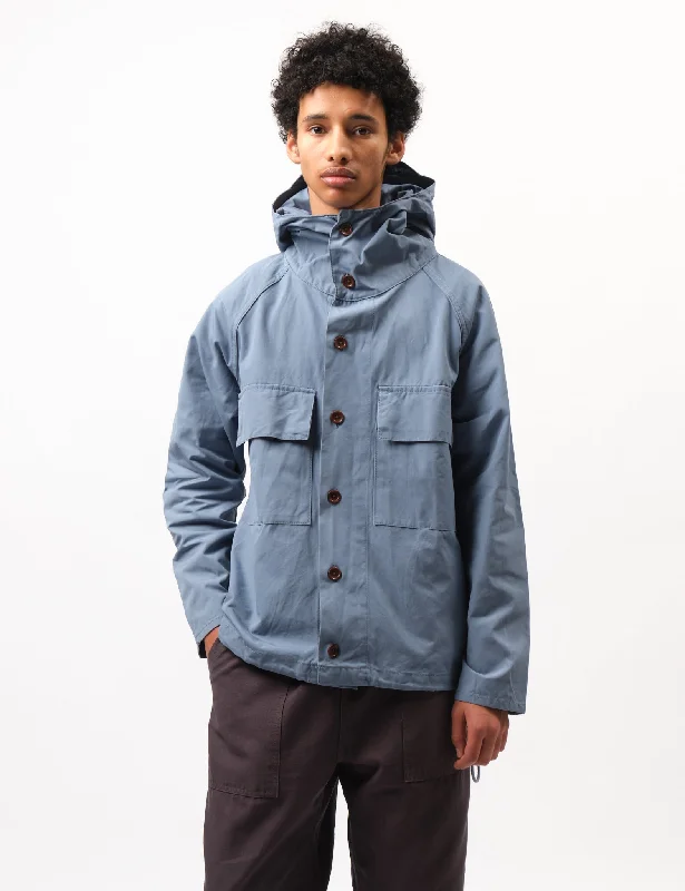 Casual Apparel For Women Service Works Allotment Parka - Harbour Blue