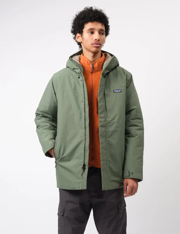 Timeless Women's Outfit Patagonia Windshadow Parka - Terrain Green