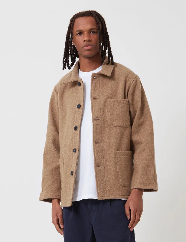 The Ultimate Fashion Sale – Stylish Looks For Less Le Laboureur Wool Work Jacket - Camel