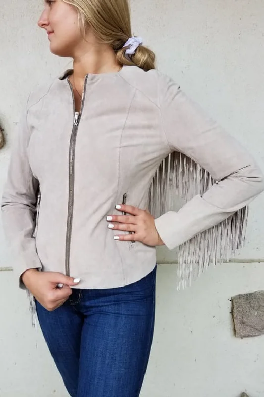 Women's Tops And Clothing Gilda Fringe Jacket