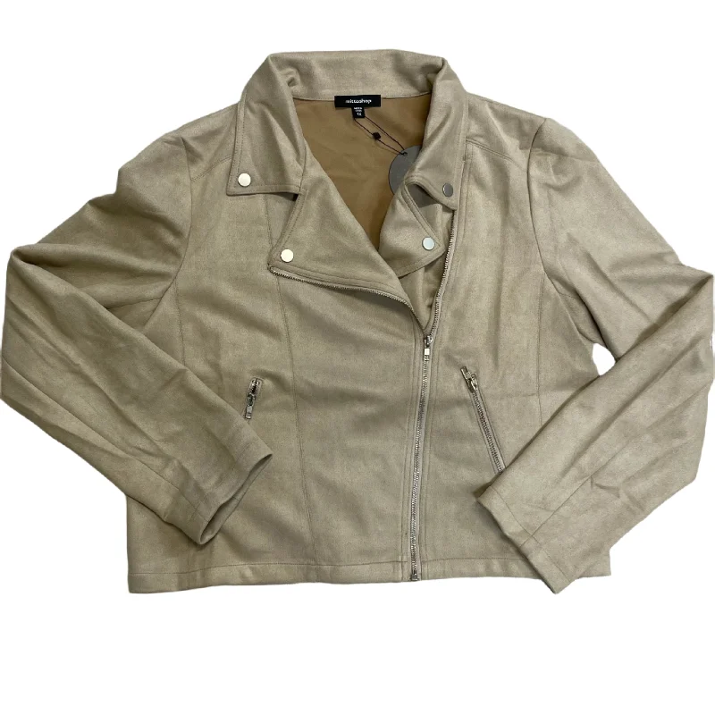 Women's Formal Clothes Sand Moto Jacket