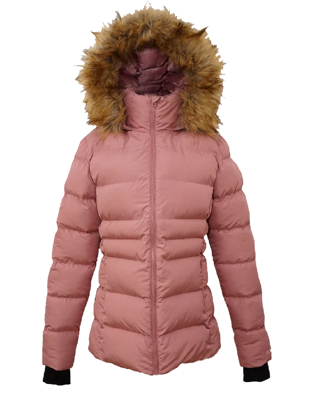 Women's Outerwear Garments 'World Famous Sports' Women's Juniper Concealed Carry Jacket - Pale Pink