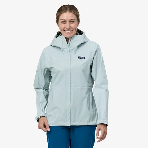 Final Call – Shop Elegant And Casual Fashion For Less Patagonia Women's Torrentshell 3L Rain Jacket - Chilled Blue