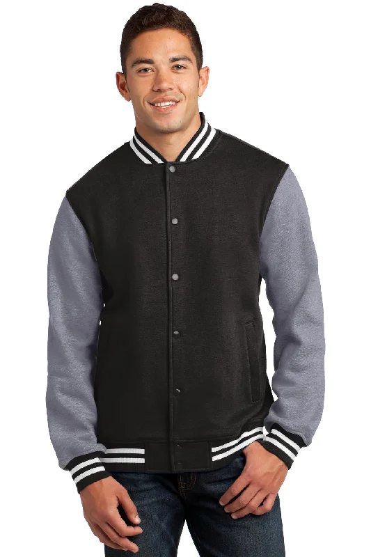 Big Savings On Modern And Classic Fashion Looks Sport-Tek Fleece Letterman Jacket. ST270