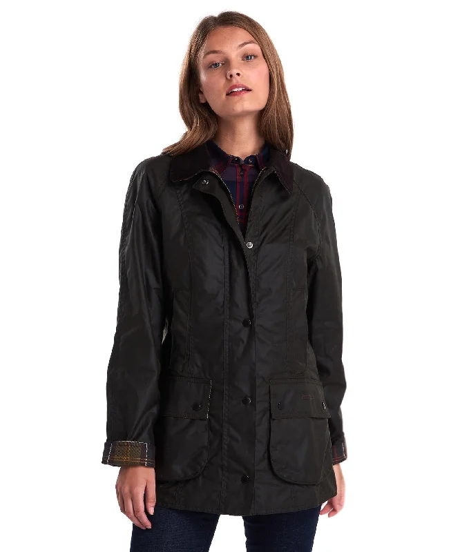 The Fashion Sale You've Been Waiting For Is Here Barbour Classic Beadnell Ladies Waxed Jacket