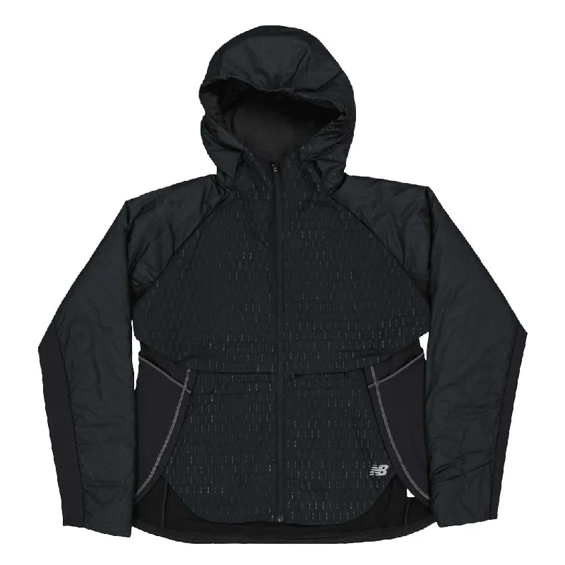 Timeless Women's Clothes New Balance - Women's Reflective Impact Run Heat Jacket (WJ23256 BK)