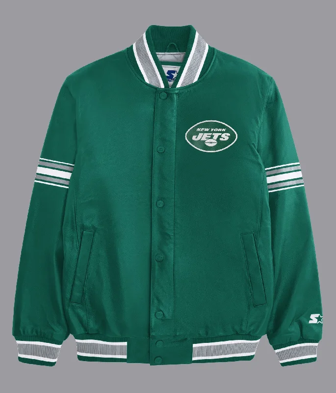 Women's Casual Outfit NY Jets Varsity Jacket