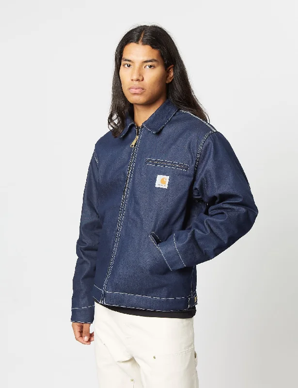 Casual Clothes For Women Carhartt WIP OG Detroit Jacket (Norco Denim) - Blue