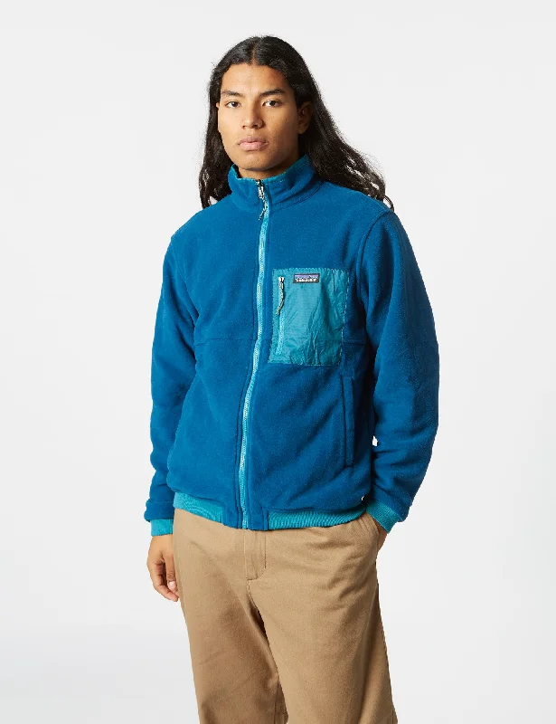 Women's Comfortable Apparel Patagonia Reversible Shelled Microdini Jacket - Belay Blue