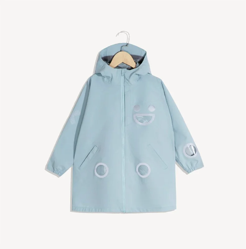 Women's Outerwear Garments BOXBO Kids Wistiti Windbreaker Rain Jacket - Blue