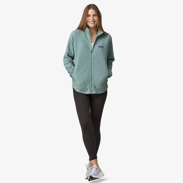 Women's Clothing For Outdoor Events Patagonia Women's Classic Microdini Fleece Jacket - Thermal Blue