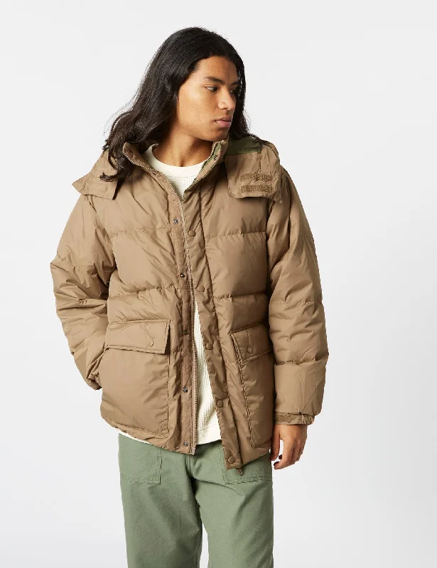 Big Savings On Modern And Classic Fashion Looks Stan Ray Down Jacket (Removable Hood) - Dusk Khaki