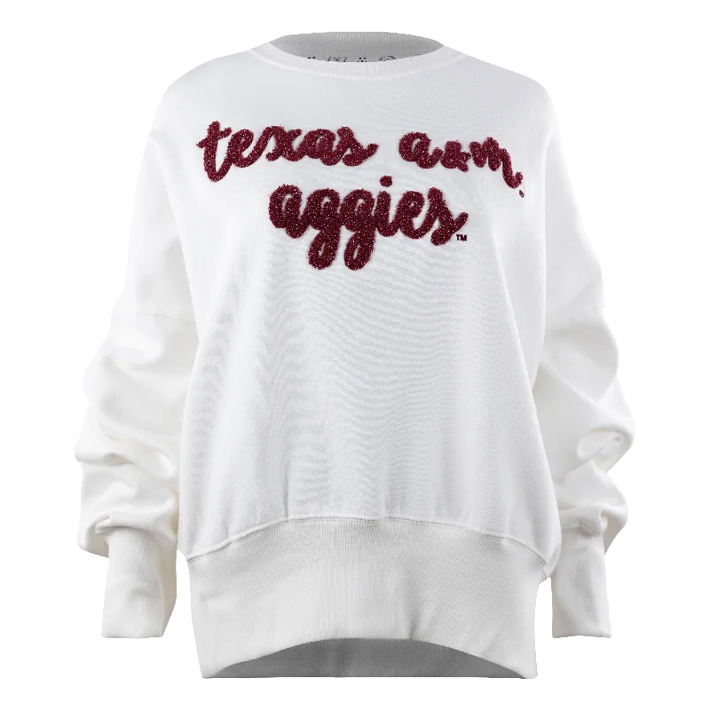 Women's Outerwear Clothing Texas A&M Aggies Chelsea Dolman Crewneck