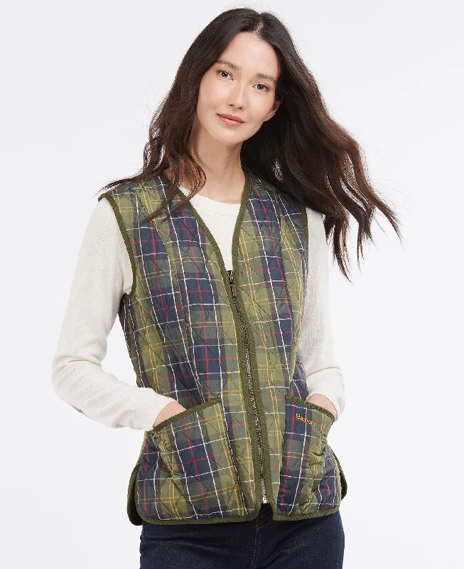 Vintage-Inspired Women's Apparel Barbour Ladies Tartan Betty Liner