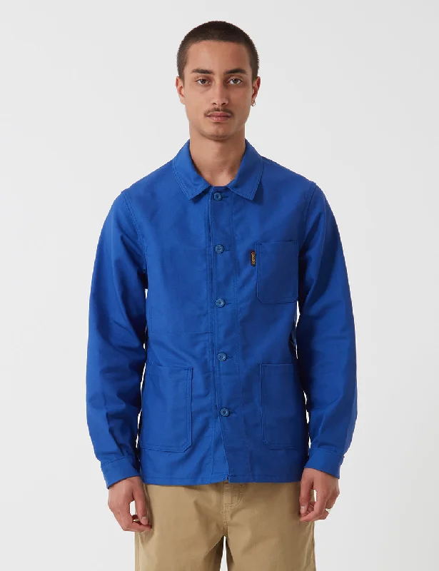 Don't Miss Out – Your Favorite Fashion Pieces On Sale Le Laboureur Cotton Work Jacket - Bugatti Blue