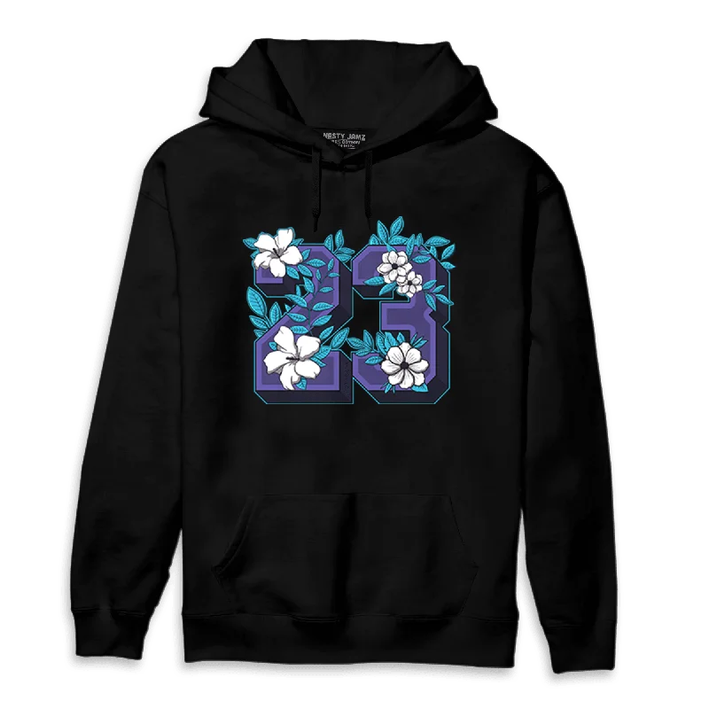 Fashion-Forward Gender-Neutral Outfit Ideas Huge Price Cut NastyJamz Aqua 6s Hoodie Match 23 Floral