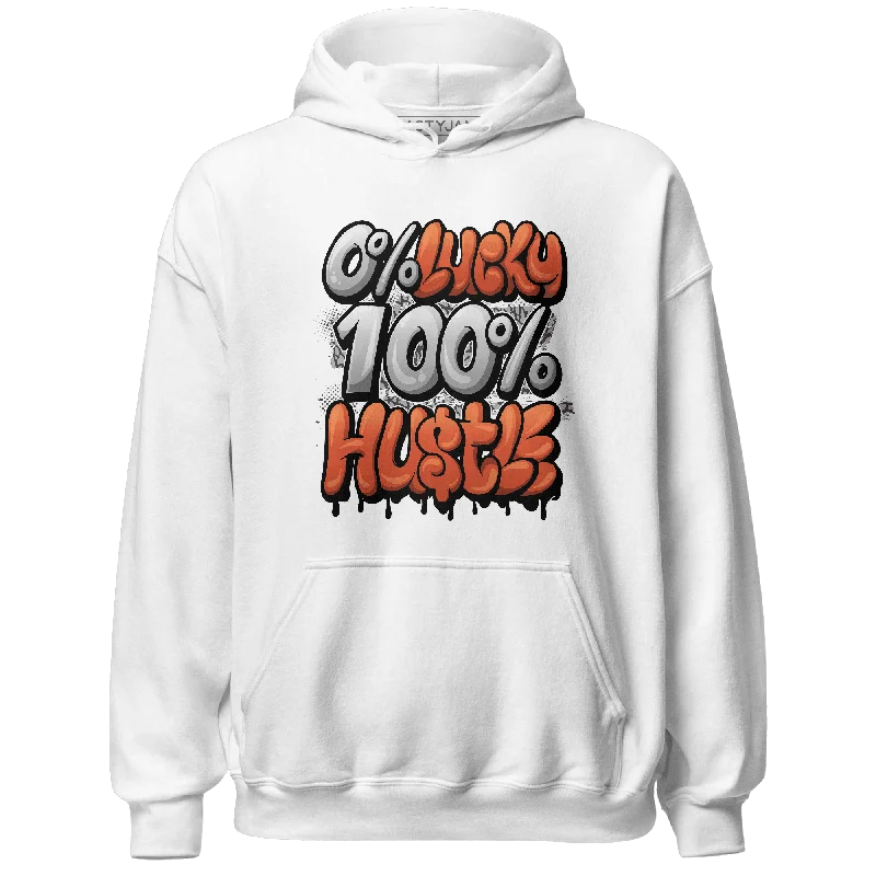 Bold And Trendy Gender-Neutral Outfits Fashion Forward NastyJamz Georgia Peach 3s Hoodie Match Lucky Hustle