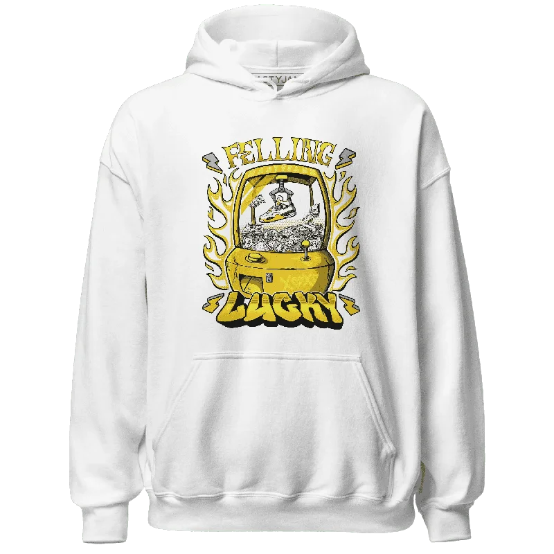 Stylish Unisex Outfit Ideas Bid Farewell To The Old Season NastyJamz Vivid Sulfur 4s Hoodie Match  Feeling Lucky