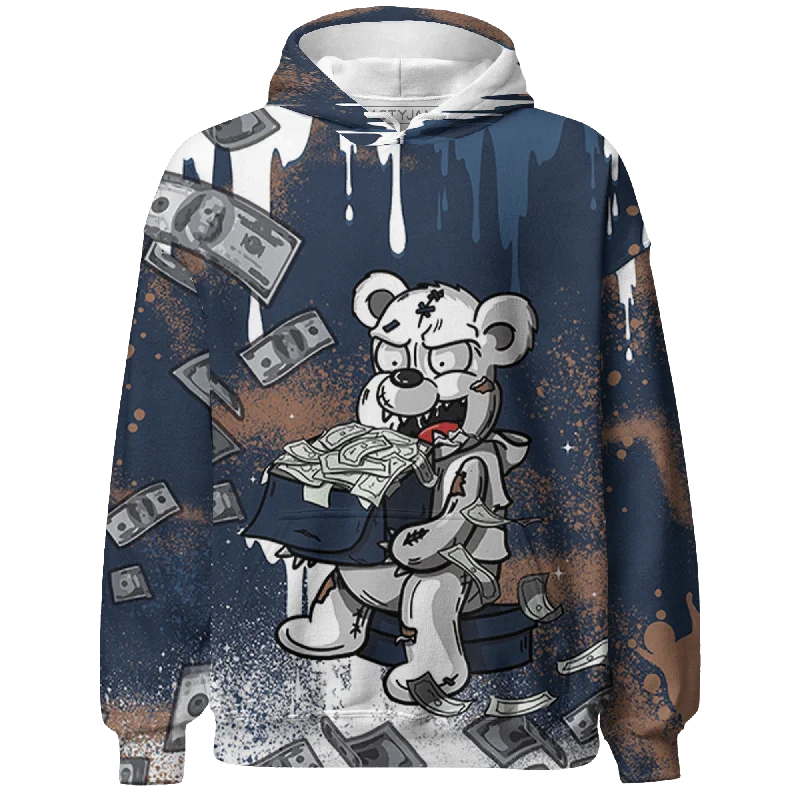 Lightweight And Breathable Unisex Wear Unleash Your Trendy Side NastyJamz AM 1 86 Jackie RBS Hoodie Match Cash Money Splash Paint All-Over Print