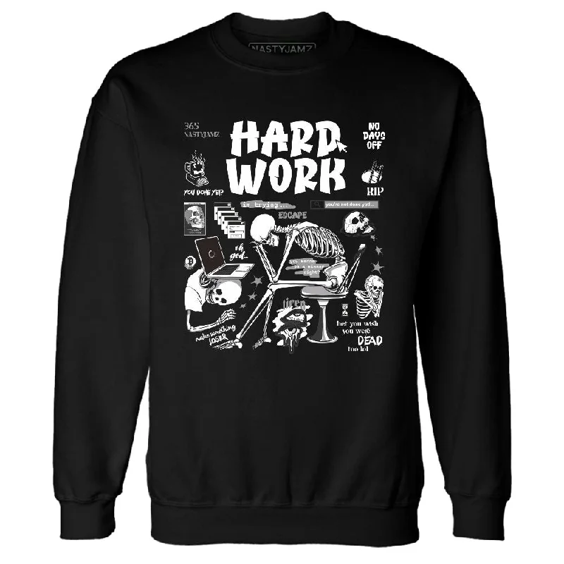 Gender-Neutral Clothing Styles Ends Soon Black Toe 14s NastyJamz Sweatshirt Match Hard Work