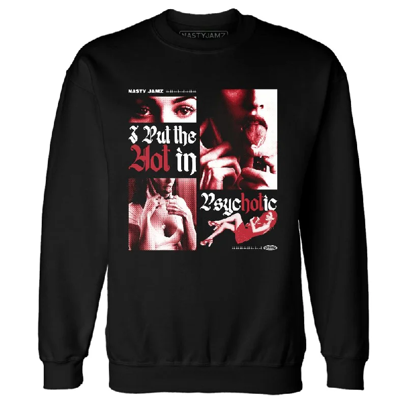 Sustainable And Ethical Unisex Clothing Classic Chic Deals Black Toe 14s NastyJamz Sweatshirt Match Hot In Psychotic