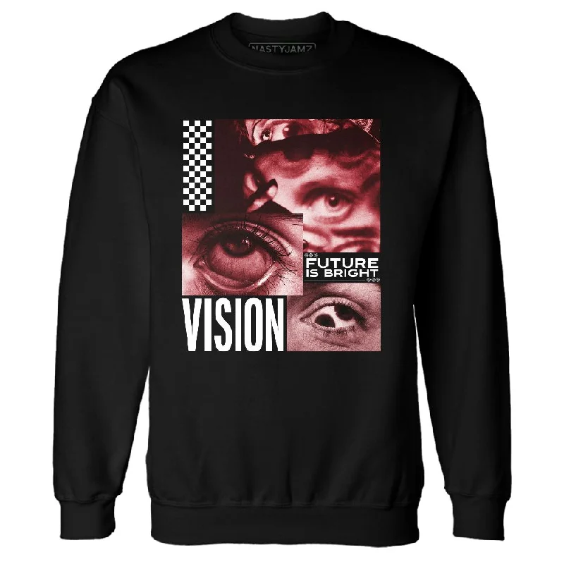 Gender-Neutral Fashion For Everyday Style Cozy Chic Promotions Black Toe 14s NastyJamz Sweatshirt Match Vision