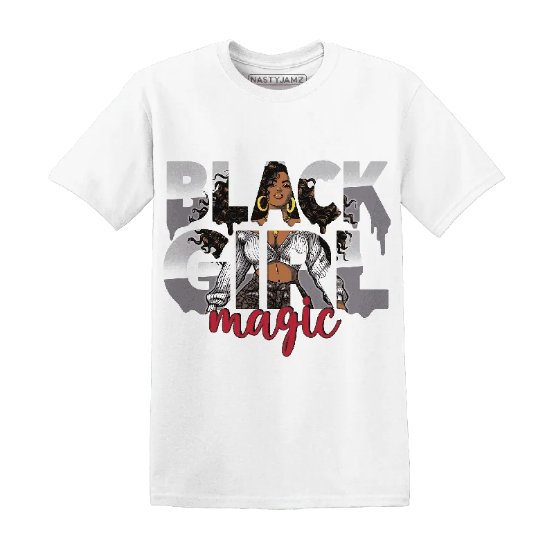 Everyday Wear For Men And Women Unleash Your Style NastyJamz Cement Grey 3s T-Shirt Match  Black Girl Magic