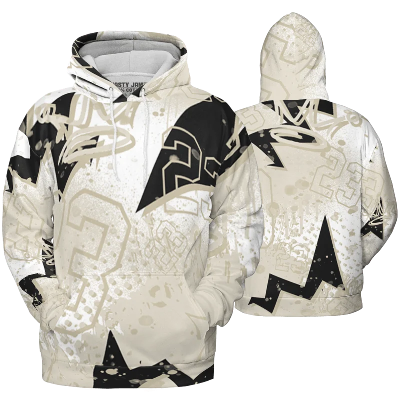 Soft And Breathable Unisex Loungewear Modern Fashion Sale NastyJamz Gratitude 11s Hoodie Match 23 King Zigzag All-Over Print