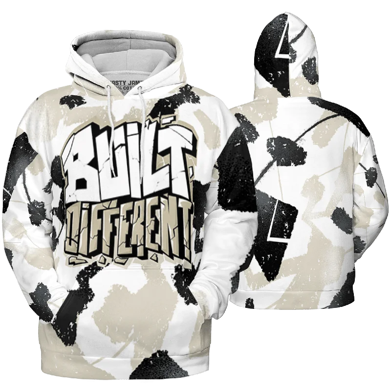 Modern Unisex Wardrobe Staples Stylish Deals NastyJamz Gratitude 11s Hoodie Match Built Different Broken All-Over Print